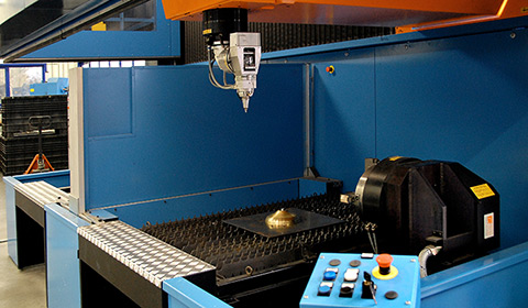 Machining with 3D laser cutting technology